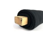 Molton-Rollmops Schwarz 150 x 400cm